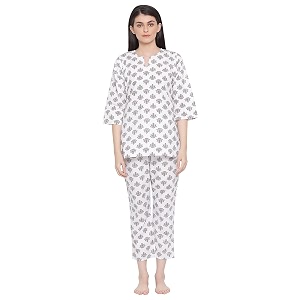 Clovia Womens Cotton Print Me Pretty Top