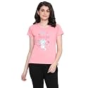 Clovia Women39s Cotton Print Me Pretty T-Shirt