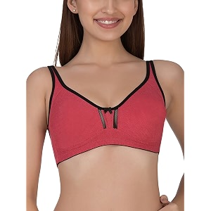 clovia women39s cotton rich non-padded non-wired double layered full cup bra