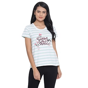 clovia women39s other regular fit sleepwear t-shirt