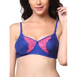 Clovia Womens Cotton Rich Solid Non-Padded Full