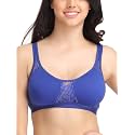 Clovia Women39s Cotton Rich Solid Non-Padded Demi