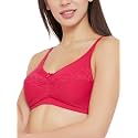 Clovia Women39s Cotton Rich Solid Non-Padded Full