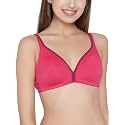 Clovia Women39s Cotton Rich Solid Non-Padded Demi