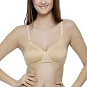 Clovia Women39s Cotton Rich Solid Non-Padded Full
