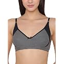 Clovia Women39s Cotton Solid Non-Padded Full Cup