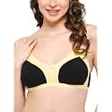 Clovia Women39s Cotton Spandex Solid Non-Padded Full