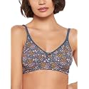 Clovia Women39s Cotton Spandex Printed Non-Padded Full