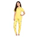 Clovia Women39s Cotton Tutty Fruity Button Down