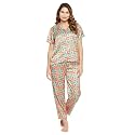 Clovia Women39s Crepe Print Me Pretty Button