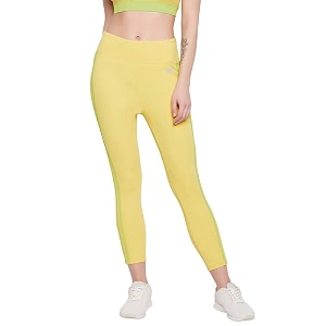 clovia women39s fitted yoga pants ab0029p02m_yellow