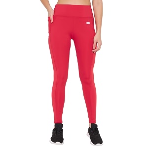 Clovia Womens High Rise Active Regular Fit