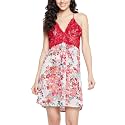 Clovia Women39s Lace amp Georgette Pretty Florals