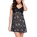 Clovia Women39s Lace amp Georgette Sheer Babydoll