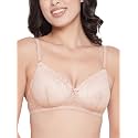 Clovia Women39s Lace Padded Non-Wired Bra