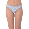 Clovia Women's Low Waist Striped Thong