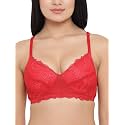 Clovia Women39s Net Lightly Padded Wire Free