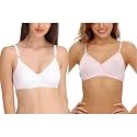 Clovia Women39s Cotton Rich Solid Non-Padded Full