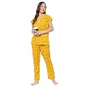 Clovia Women39s Rayon Printed Top amp Pyjama