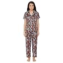 Clovia Women39s Satin Floral Sleepwear Pack of
