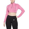 Clovia Women's Snug Fit Active Crop Top