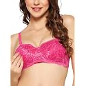 Clovia Women39s Solid Padded Demi Cup Wire