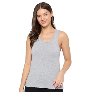 Clovia Womens Stretchable Cotton Tank Top with