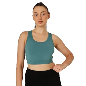 Clovia Women Medium-Impact Sports Bra- Padded Racerback