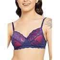 Clovia Women Padded Lace Full Coverage Bra