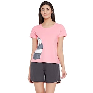 Clovia Women Pyjama Set