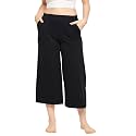 Clovia Women39s Regular Fit Mid Rise Capri