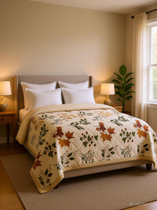 CLOVIS KRAFTS Printed Double AC Blanket for
