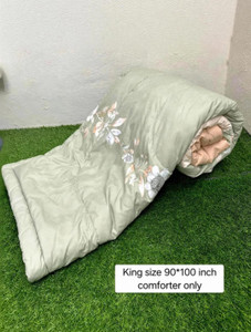 CLOVIS KRAFTS Printed Double Comforter for AC