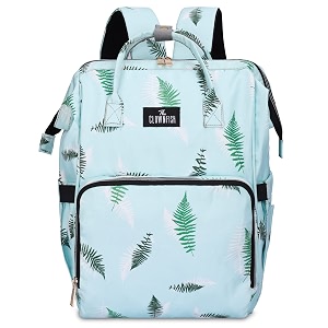 the clownfish baby on board series multipurpose diaper bagbackpacknappy baghandbagmaternity bag for baby essentials with bottle organizer amp tissues dispensing pocket in polyester