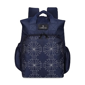 the clownfish polyester multipurpose diaper bagbackpackbaby carryallnappy baghandbag cum maternity bag for mothers with bottle organizer amp changing matsheet
