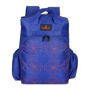 the clownfish polyester multipurpose diaper bagbackpackbaby carryallnappy baghandbag cum maternity bag for mothers with bottle organizer amp changing matsheet