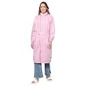 THE CLOWNFISH Women Polyester Standard Length Rain Coat Rain Coat Long Coat Raincoat For Ladies Waterproof Reversible Double Layer. Aquashield Series