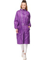 The CLOWNFISH Solid Women Raincoat