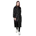 THE CLOWNFISH Women Polyester Standard Length Rain Coat Rain Coat Long Coat Raincoat For Ladies Waterproof Reversible Double Layer. Aquashield Series
