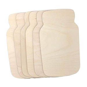 club bollywood cutouts unfinished wood craft wooden slices durable diy projects 6 pieces  multi-purpose craft supplies  crafting pieces  wooden pieces6 pieces cutouts unfinished wood crafts