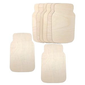 club bollywood cutouts unfinished wood craft wooden slices durable diy projects 8 pieces  multi-purpose craft supplies  crafting pieces  wooden pieces6 pieces cutouts unfinished wood crafts
