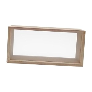 club bollywood shadow box picture frame dried flowers frame dried flower light wood color  home amp garden  home dcor  frames  1 shadow box frame