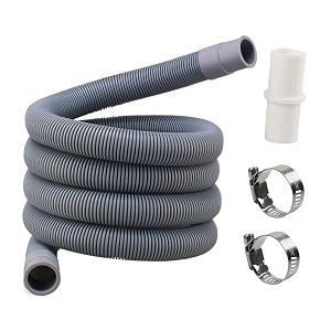 club bollywood washing machine drain hose kit 2m accessory easily install flexible replaces  yard garden amp outdoor living  pools amp spas  pool cleaning tools pool cleaners amp vacuums