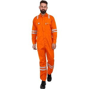 club twenty one men39s pyrovatex treated flame resistant fr high visibility coverall boiler suit 1 inch tape workwear overall suit for men