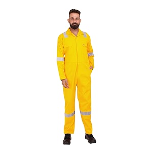 club twenty one men39s cotton coverall for industrial and protective use with certified reflective tape