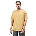 Club York Men Beige Half Sleeve Embroidery