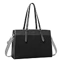 CLUCI Laptop Tote Bag for women 15.6 inch Computer Briefcase Leather Work Shoulder Bags Handbag for Office,School,Travel