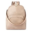 CLUCI Backpack for Women, Womens Backpack PU Backpack Purse for Women Leather Convertible Travel Backpack Shoulder Bags