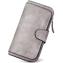 CLUCI Wallet For Women PU Leather RFID