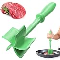 CLUEAPOP Heat Resistant Nylon Meat Chopper and Potato Masher, Safe for Non-Stick Cookware, 11-Inch,Heat Resistant Meat Masher for Hamburger Meat, Ground Beef Smasher, Potato Masher Tool